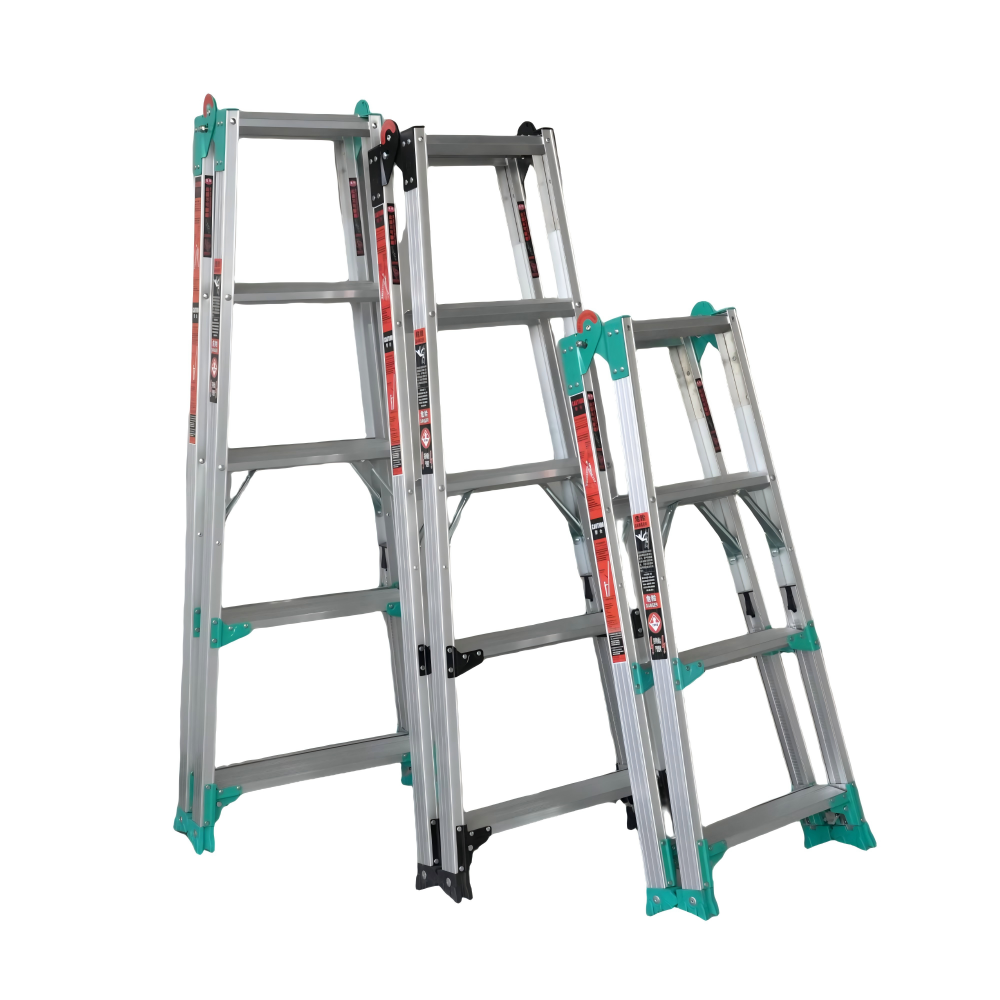 ShangShuo Ladder Step 5 Aluminum Alloy Double-Side A-Frame Folding Ladder | Compact & Multi-Purpose