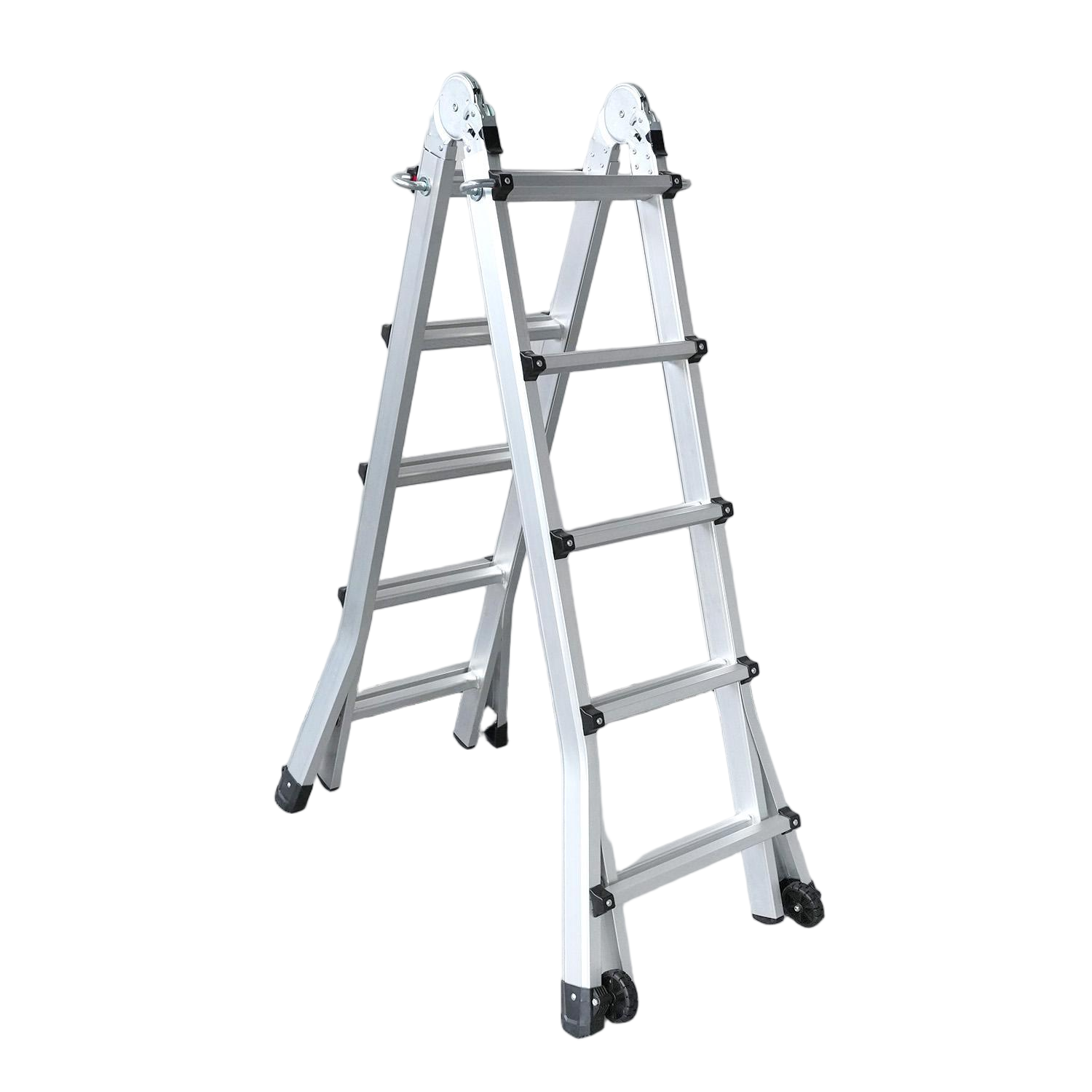 ShangShuo Ladder 3-7 Step Multi-Function Folding Telescopic Ladder | Aluminum Alloy | Indoor & Outdoor Use | Portable & Durable